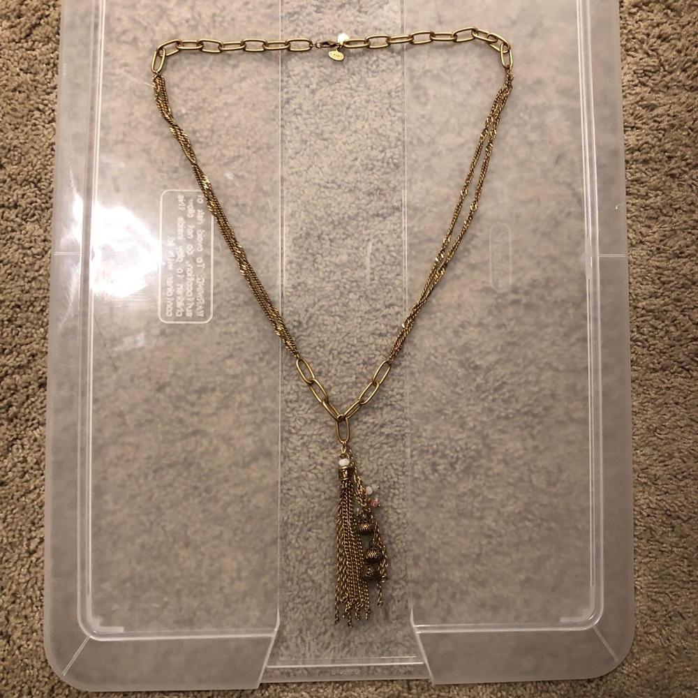 Alex & Ani Long Gold Necklace